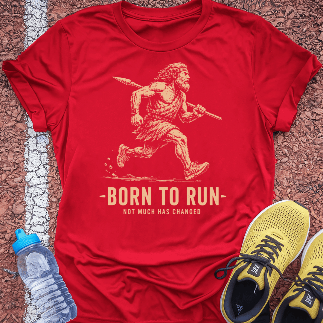 Born Running T-Shirt Gift Ideas For Runners