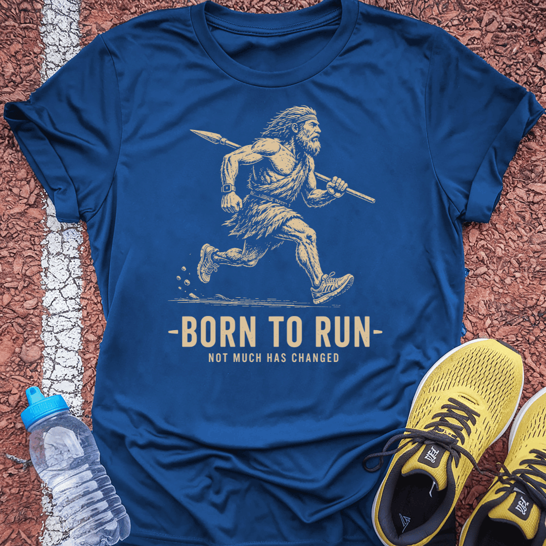 Born Running T-Shirt Gift Ideas For Runners