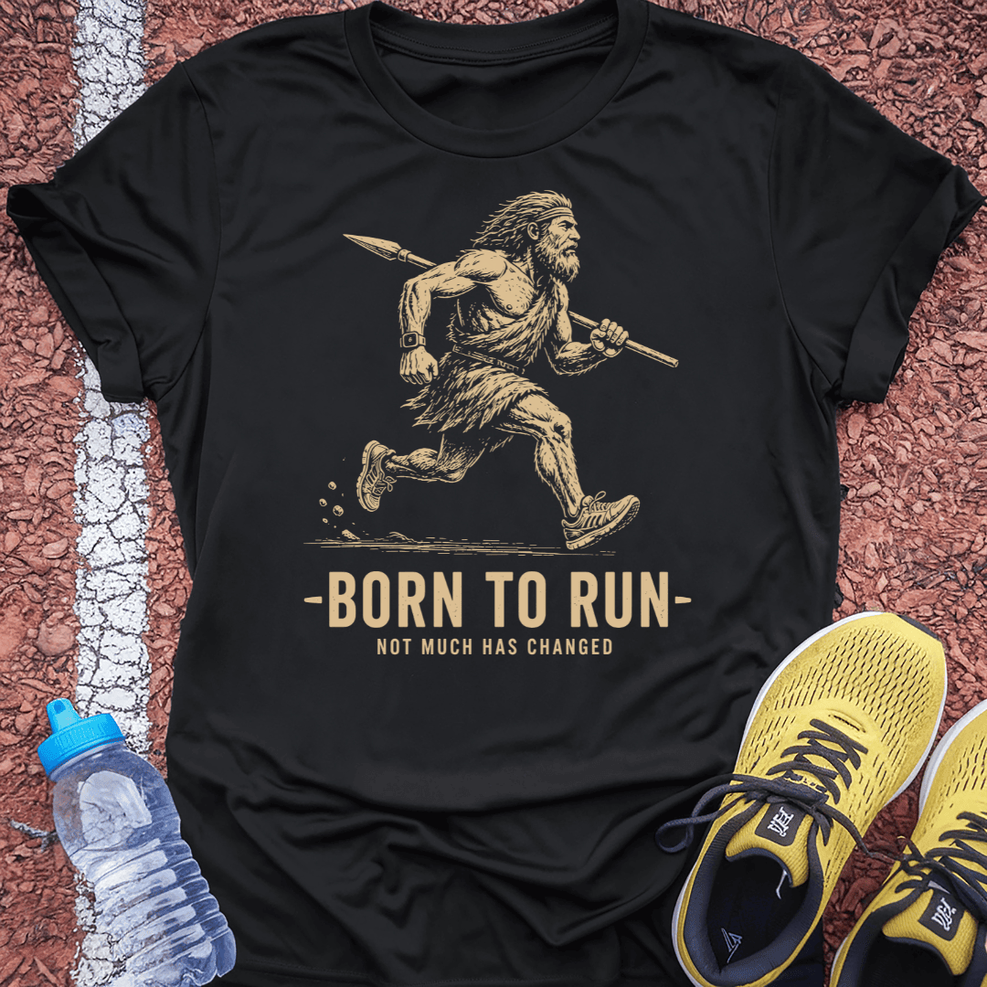 Born Running T-Shirt Gift Ideas For Runners