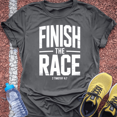 Finish the Race T-Shirt Gift Ideas For Runners
