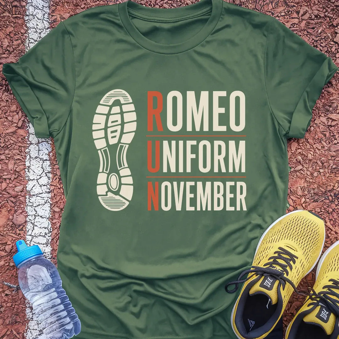 Romeo T-shirt Gift Ideas For Runners