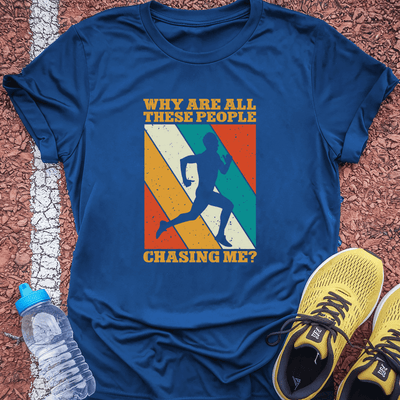 Chasing Me T-Shirt Gift Ideas For Runners
