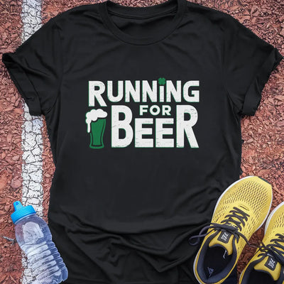 Running For Beer T-Shirt Gift Ideas For Runners