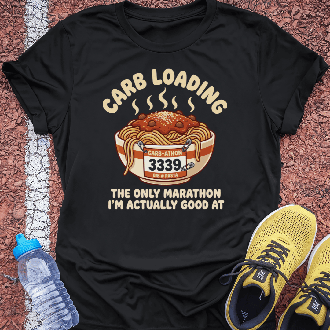 Carb Loading T-Shirt Gift Ideas For Runners