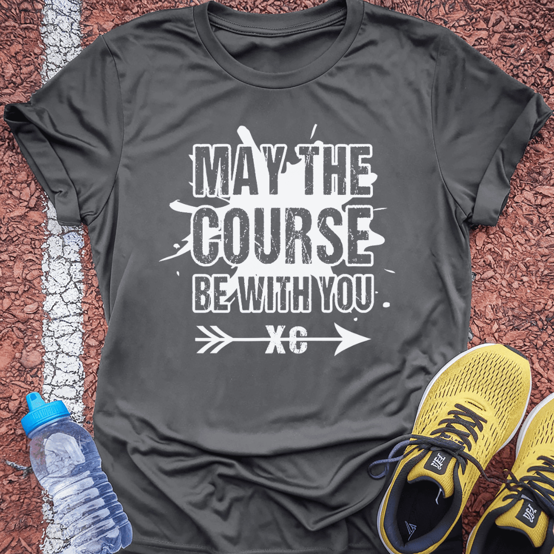 Course Be With You T-Shirt Gift Ideas For Runners