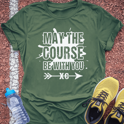 Course Be With You T-Shirt Gift Ideas For Runners