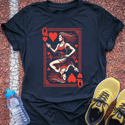 Queen of Hearts T-shirt Gift Ideas For Runners
