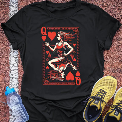 Queen of Hearts T-shirt Gift Ideas For Runners