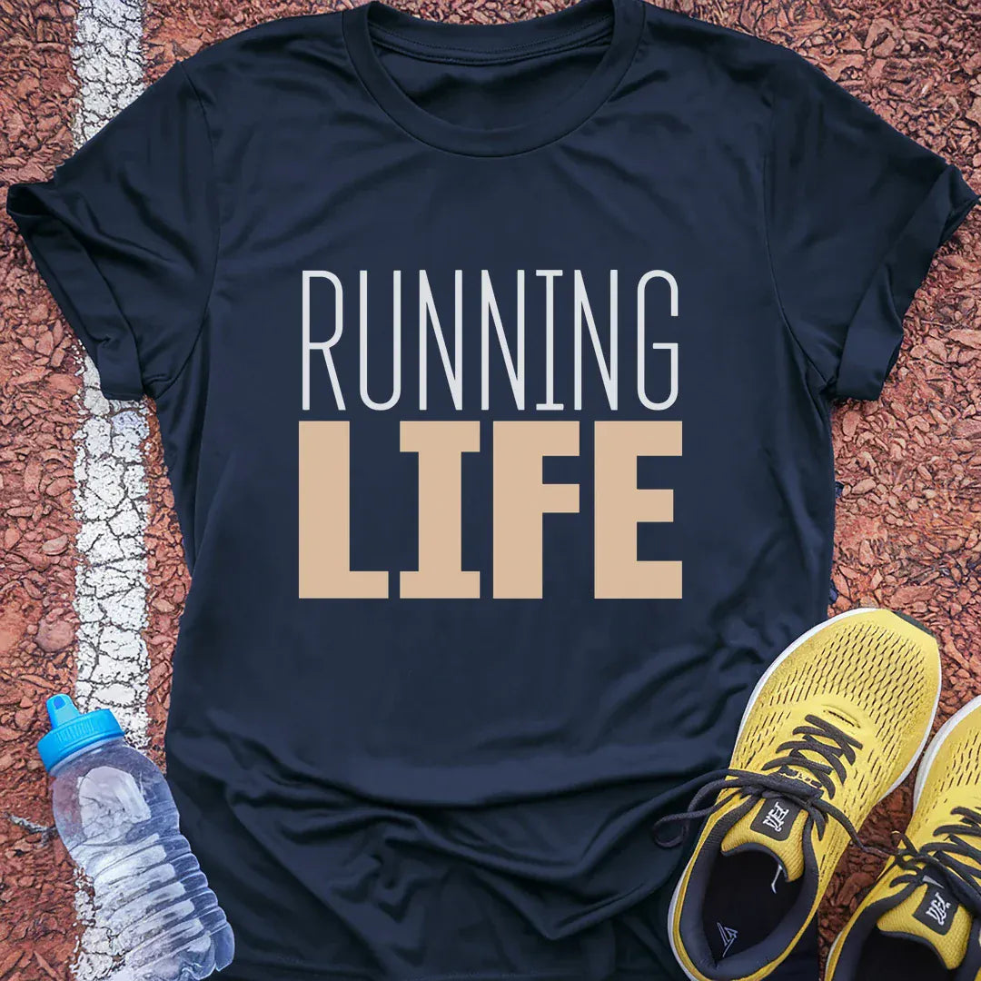 Running Life T-shirt Gift Ideas For Runners