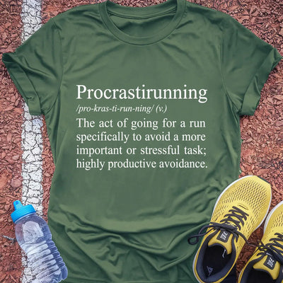 Procrastirunning T-Shirt Gift Ideas For Runners