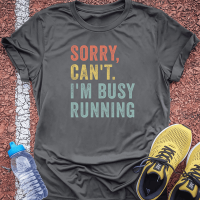 Busy Running T-Shirt Gift Ideas For Runners