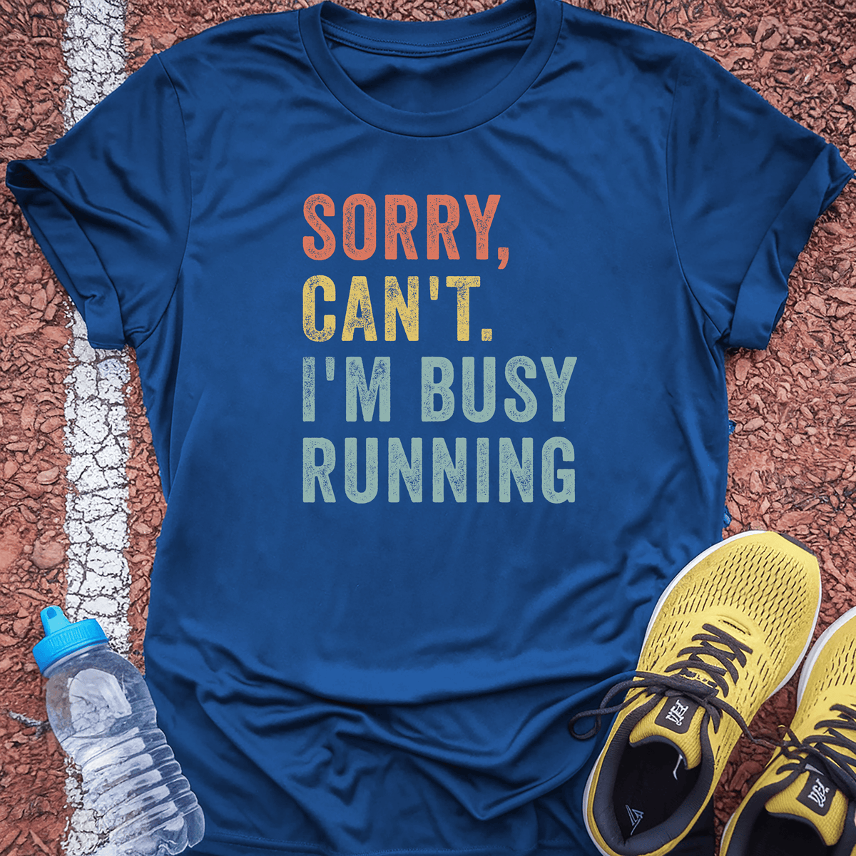 Busy Running T-Shirt Gift Ideas For Runners