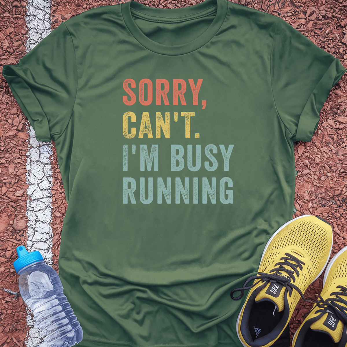 Busy Running T-Shirt Gift Ideas For Runners