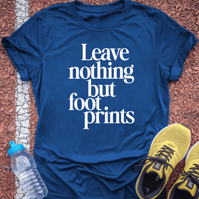 Footprints T-Shirt Gift Ideas For Runners