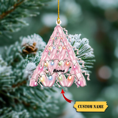 Ballet Shoes Personalized Christmas Ornament 2024, Ballet Ornament, Ballet Shoes Xmas, Xmas Gift For Little Girls & Kids
