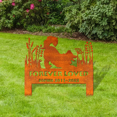 Border Collie Memorial Stake Sign Personalized, Pet Grave Markers Sign, Sign With Stake, Pet Loss Gift, Sympathy Sign, Remembrance Stake