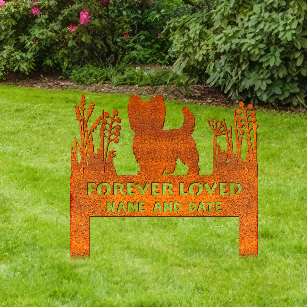 West Highland Memorial Stake Sign Personalized, Pet Grave Markers Sign, Sign With Stake, Pet Loss Gift, Sympathy Sign, Westie Remembrance Stake