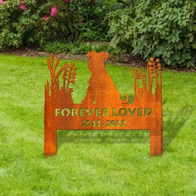 Schnauzer Memorial Stake Sign Personalized, Pet Grave Markers Sign, Schnauzer Sign With Stake, Pet Loss Gift, Sympathy Sign, Remembrance Stake