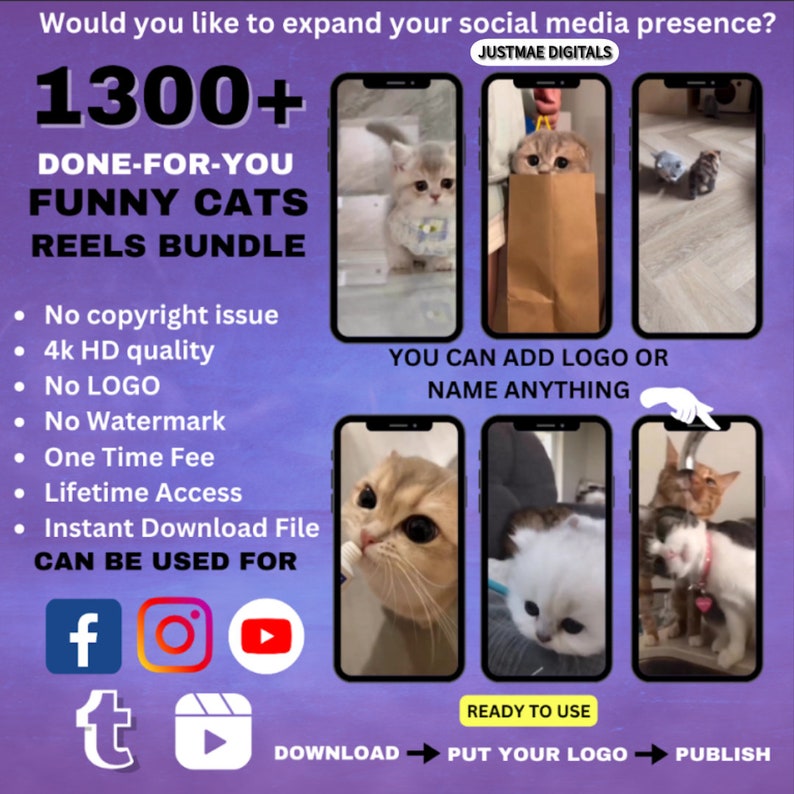 33,000+ Reels Bundle, Editable Short Videos, For Engagement and boost reach on social media, Vertical Videos