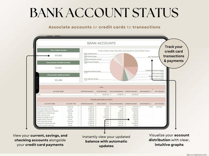 Hoja de cálculo de presupuesto anual definitivo Plantilla de presupuesto de Google Sheets de Excel Seguimiento de presupuesto mensual Planificador financiero Seguimiento de facturas Seguimiento de deuda